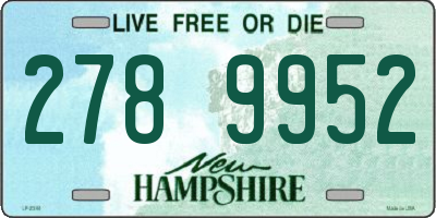 NH license plate 2789952