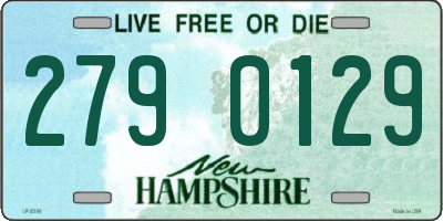 NH license plate 2790129