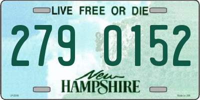 NH license plate 2790152