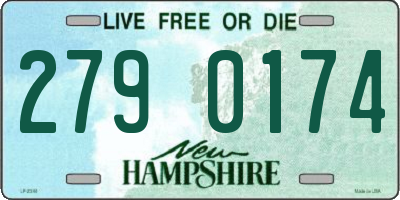NH license plate 2790174