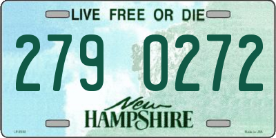 NH license plate 2790272