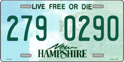 NH license plate 2790290