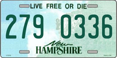NH license plate 2790336