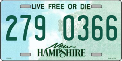 NH license plate 2790366