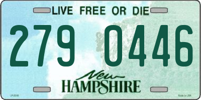 NH license plate 2790446