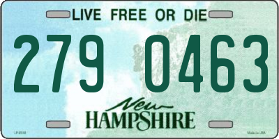 NH license plate 2790463