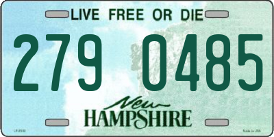 NH license plate 2790485