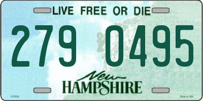 NH license plate 2790495
