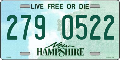 NH license plate 2790522