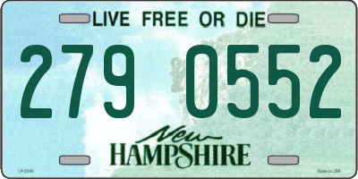 NH license plate 2790552
