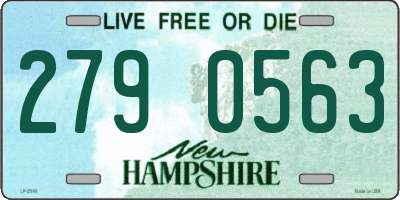 NH license plate 2790563