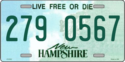 NH license plate 2790567