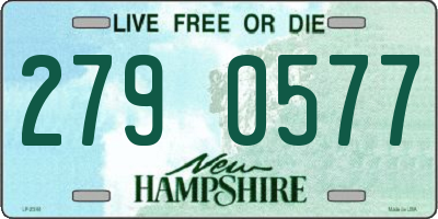 NH license plate 2790577