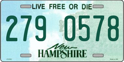 NH license plate 2790578