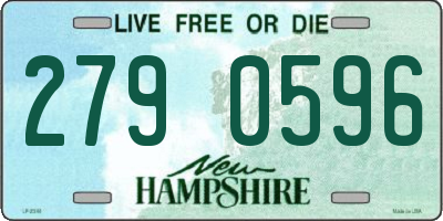 NH license plate 2790596