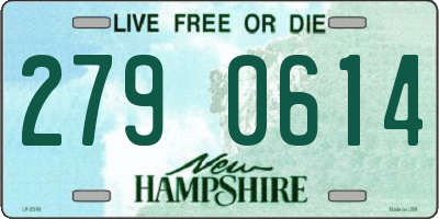 NH license plate 2790614