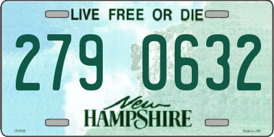 NH license plate 2790632