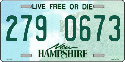 NH license plate 2790673