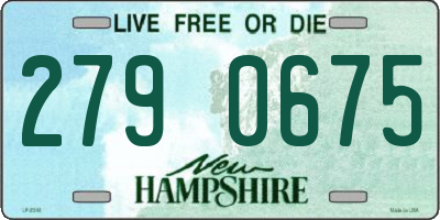NH license plate 2790675