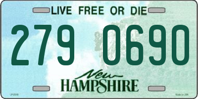 NH license plate 2790690
