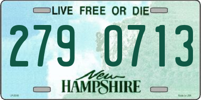 NH license plate 2790713