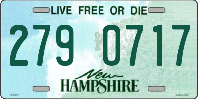 NH license plate 2790717