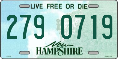 NH license plate 2790719