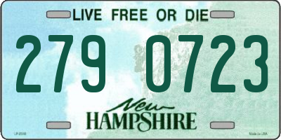 NH license plate 2790723