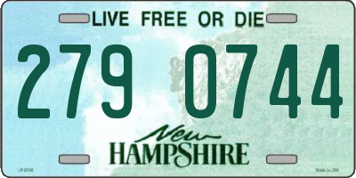 NH license plate 2790744