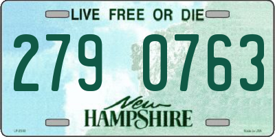 NH license plate 2790763