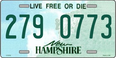NH license plate 2790773