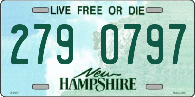 NH license plate 2790797