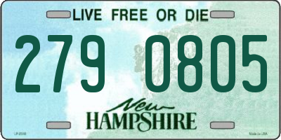 NH license plate 2790805