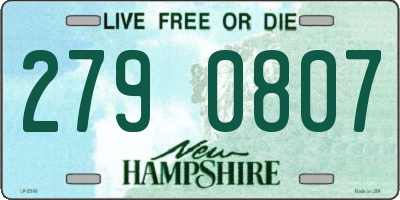 NH license plate 2790807