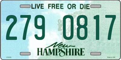 NH license plate 2790817