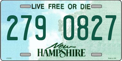 NH license plate 2790827