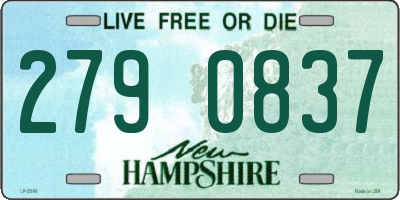 NH license plate 2790837