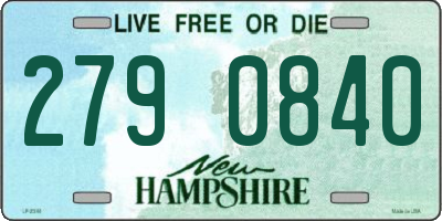 NH license plate 2790840
