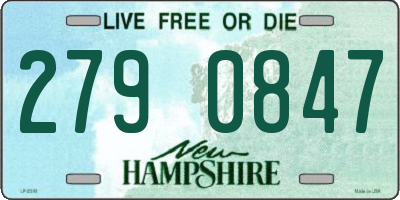NH license plate 2790847