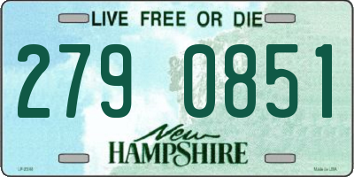 NH license plate 2790851
