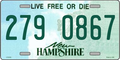 NH license plate 2790867