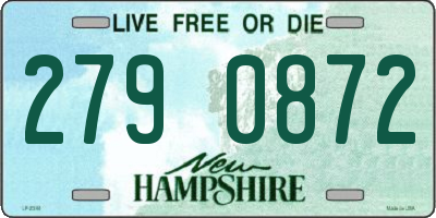 NH license plate 2790872