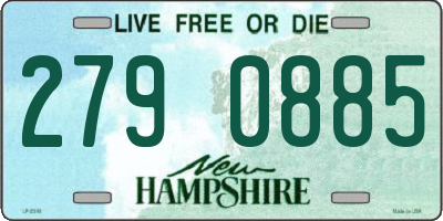 NH license plate 2790885
