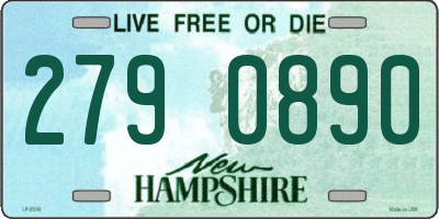 NH license plate 2790890