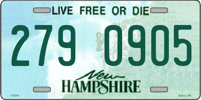 NH license plate 2790905