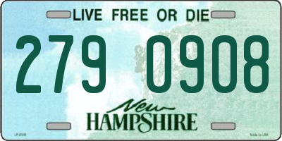 NH license plate 2790908