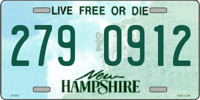 NH license plate 2790912