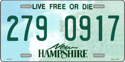 NH license plate 2790917