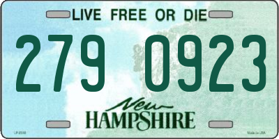 NH license plate 2790923