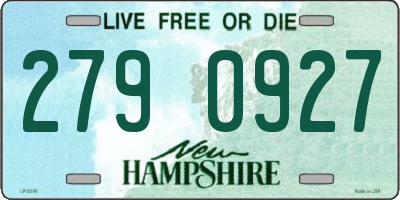 NH license plate 2790927